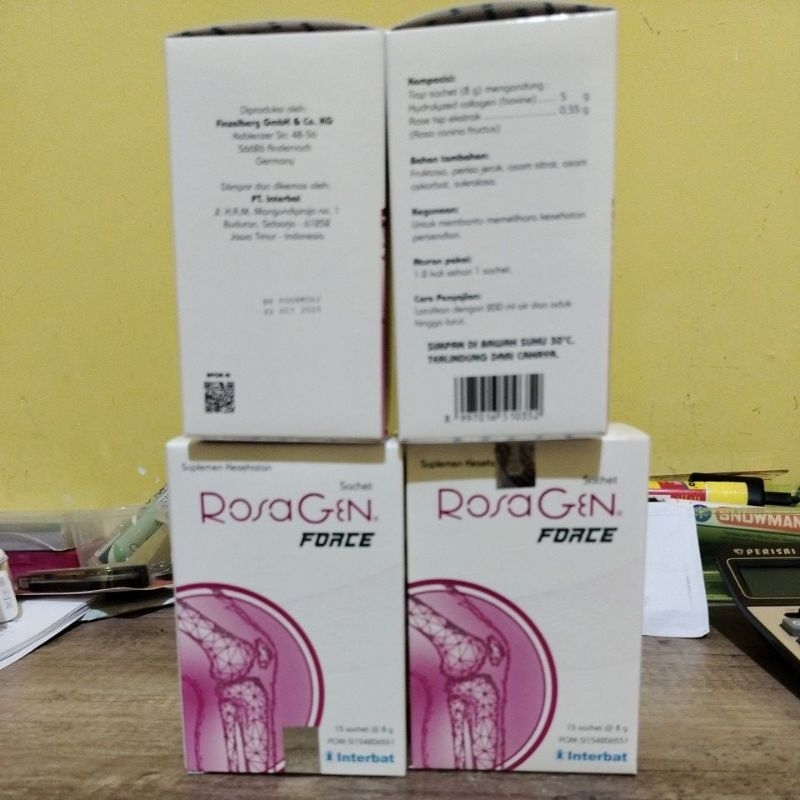ROSAGEN FORCE/BOX/15 sachet