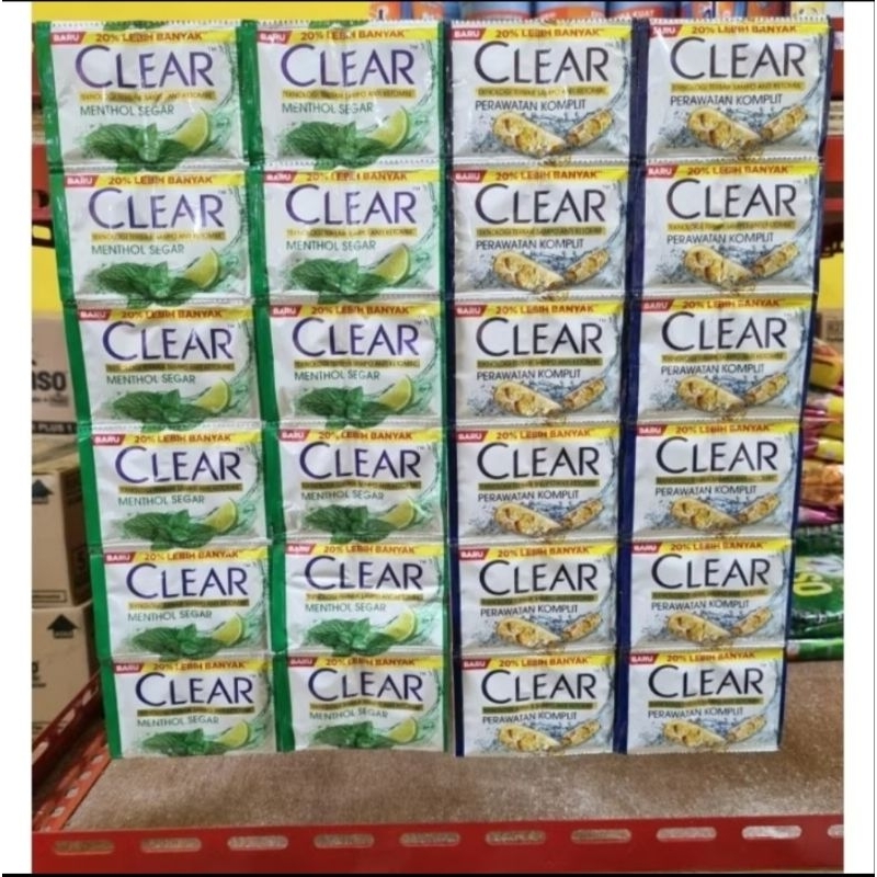 Clear shampoo 1 renteng