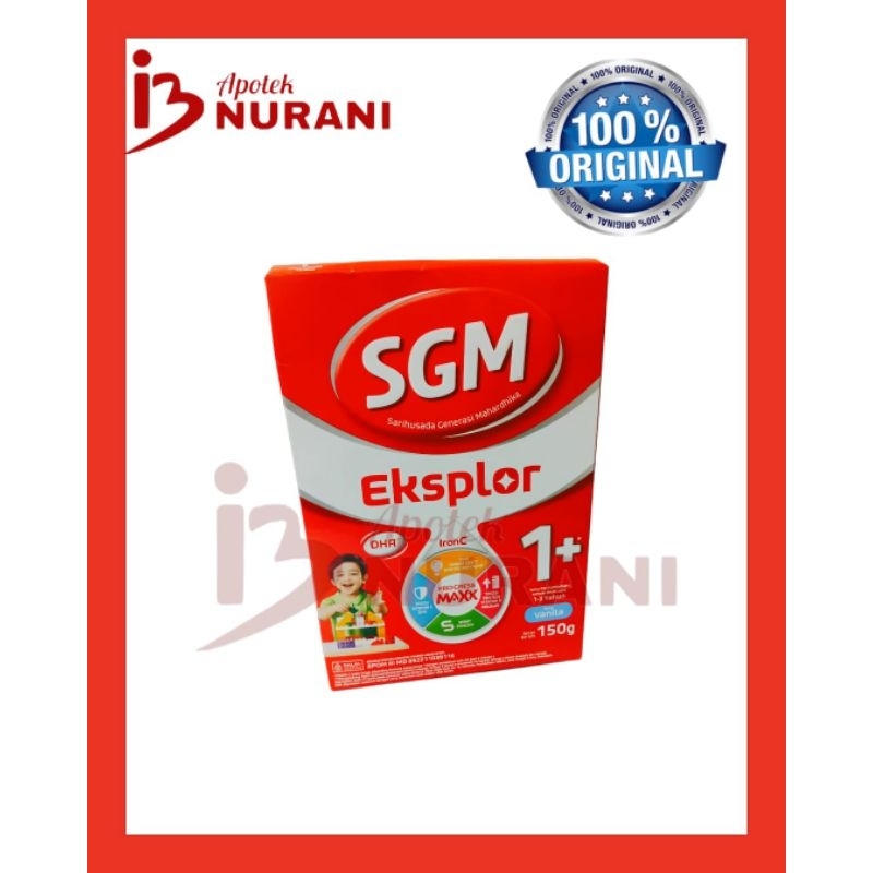 SGM EKSPLOR 1 PLUS VANILLA 150GR