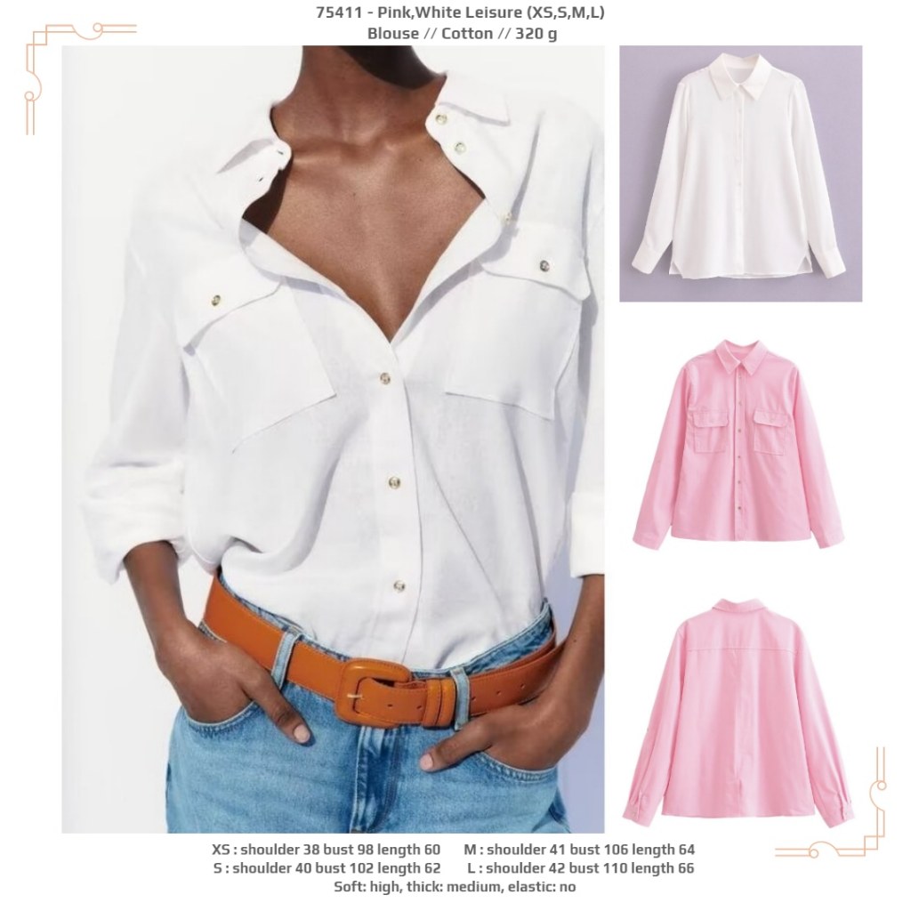 75411 - Leisure (XS,S,M,L) - Blouse