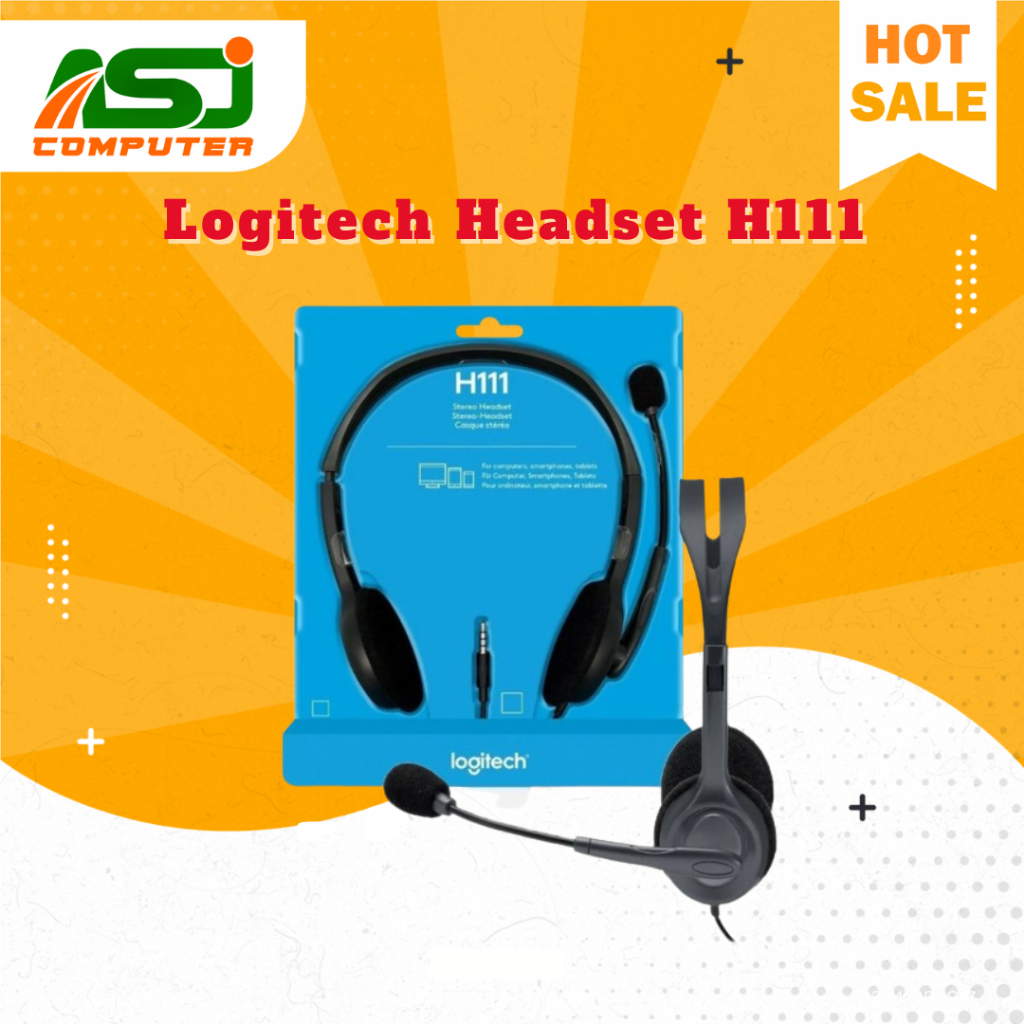 Logitech H111 Stereo Headset + Mic