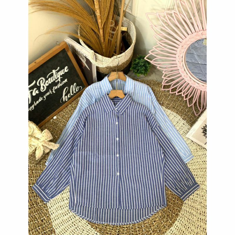 Ready kemeja salur standard