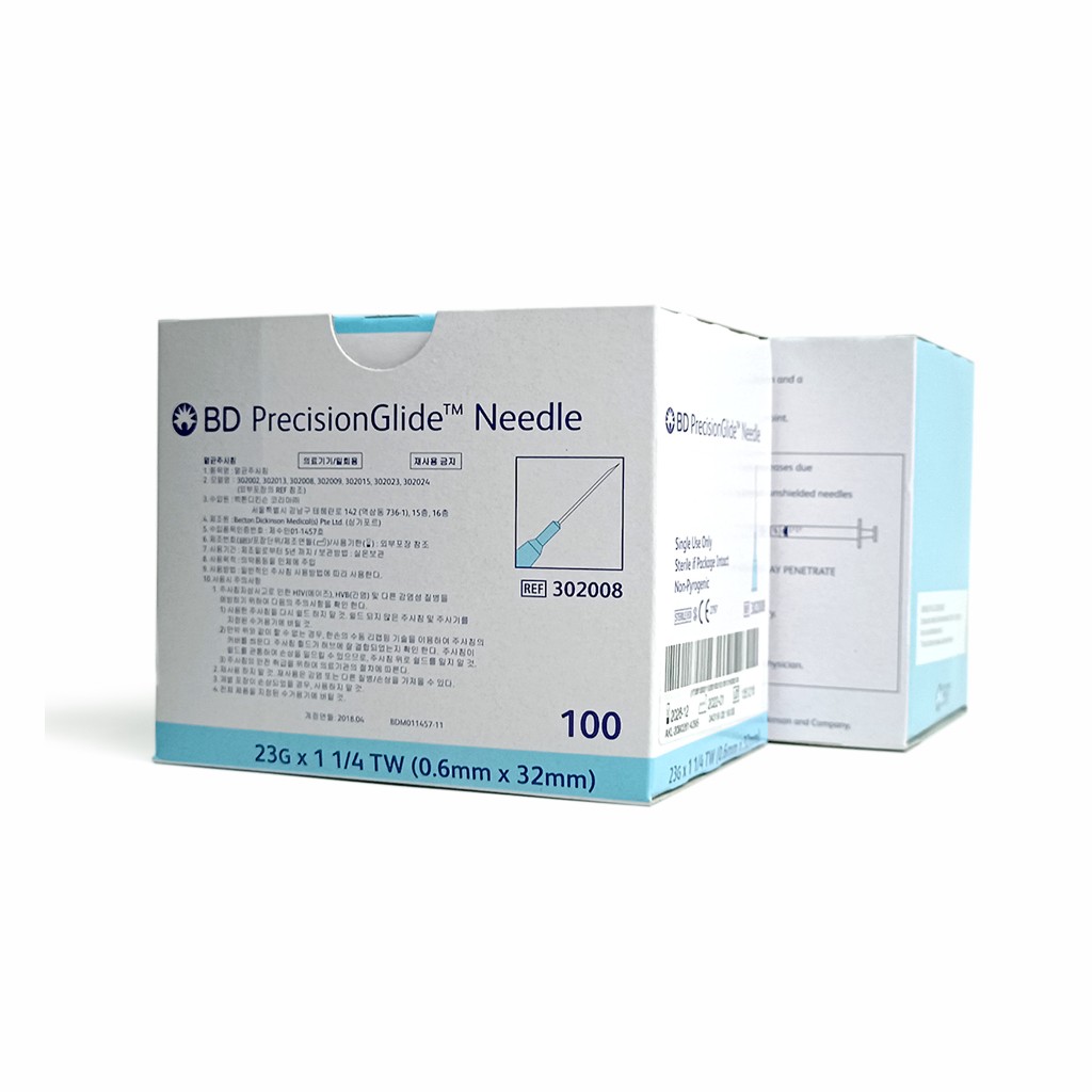 needle bd 23g