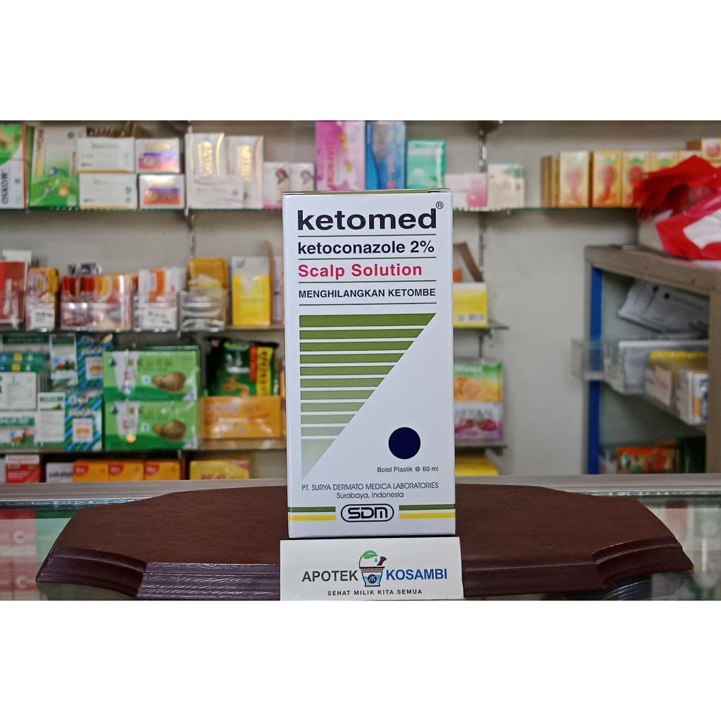 KETOMED 2% SCALP SOLUTION 60 ML