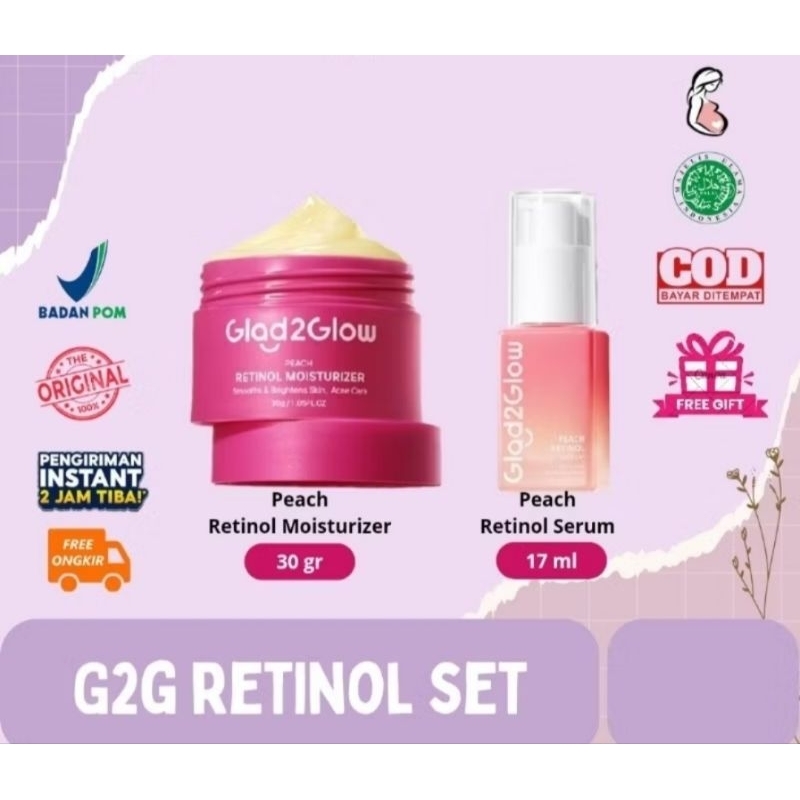 Glad2Glow Peach Retinol