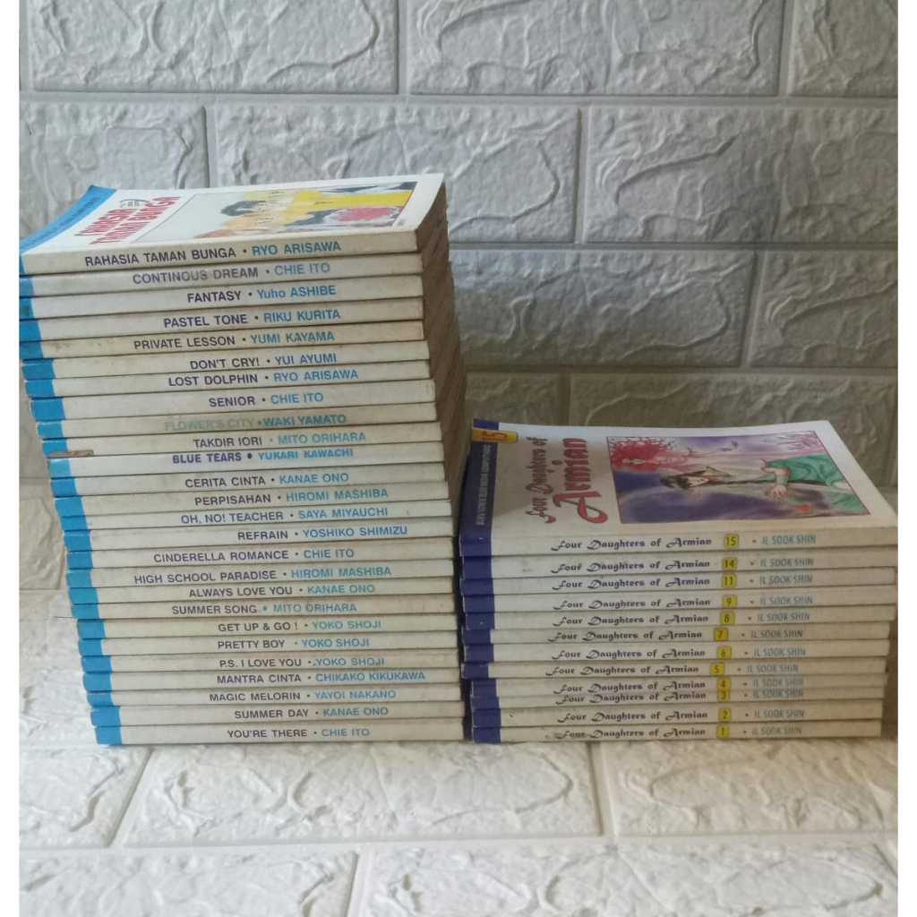 komik manga second serial cantik murah