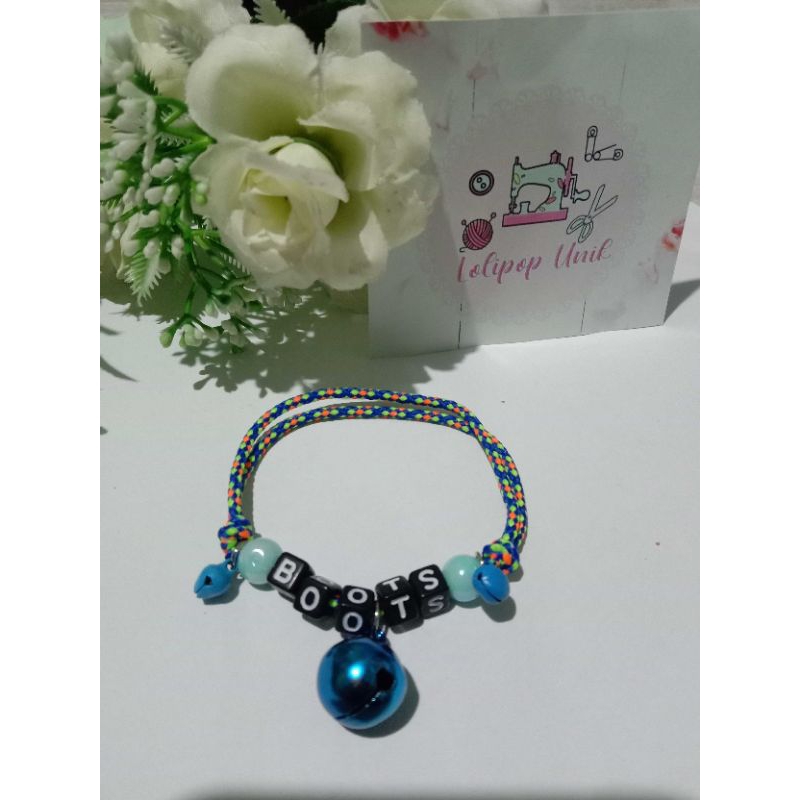kalung kucing request nama