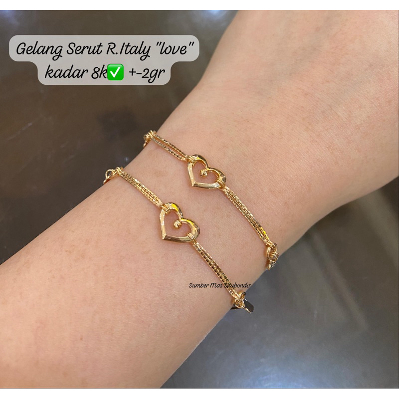 Gelang Serut •love•