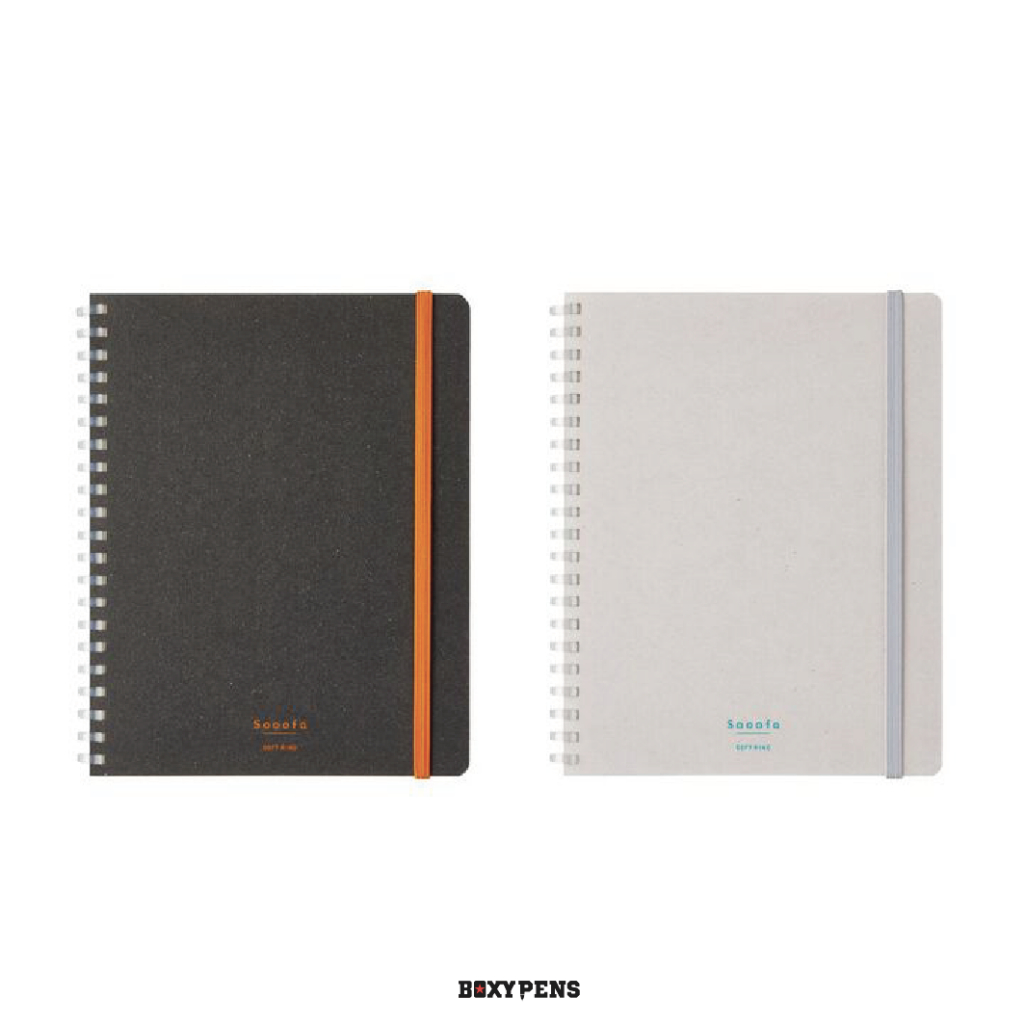 Kokuyo Softring Notebook Soofa Cardboard B6 Grid