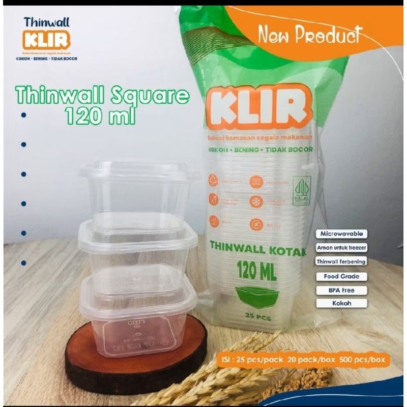 Thinwall KLIR 120ml