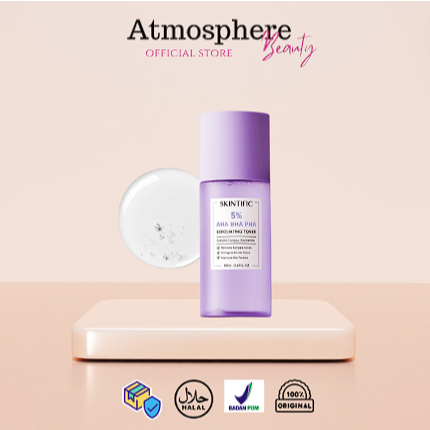 SKINTIFIC 5% EXFOLIATING TONER