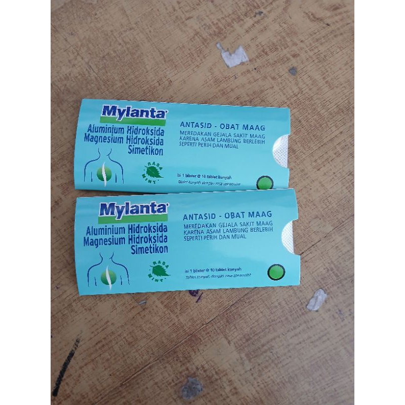 MYLANTA TABLET 1STRIP @10TABLET
