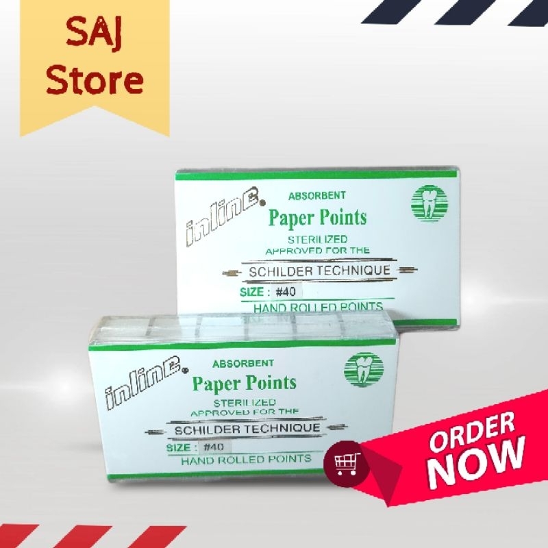 absorbent paper points inline
