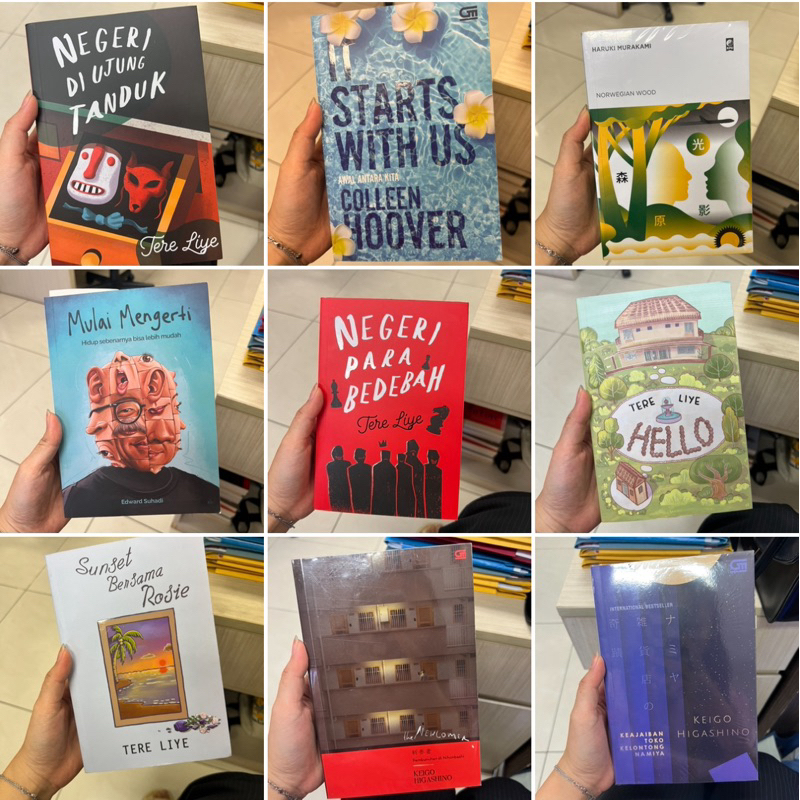 BUKU ORIGINAL IMPORT (PRELOVED)