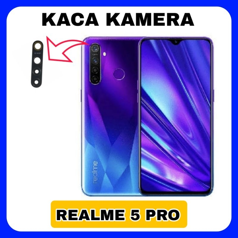kaca kamera realme 5 pro new