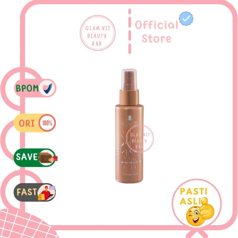 Latulipe glow shimmering spray