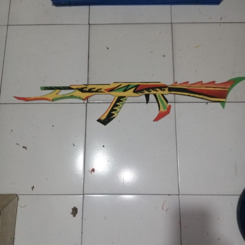 mainan tembakan aka47