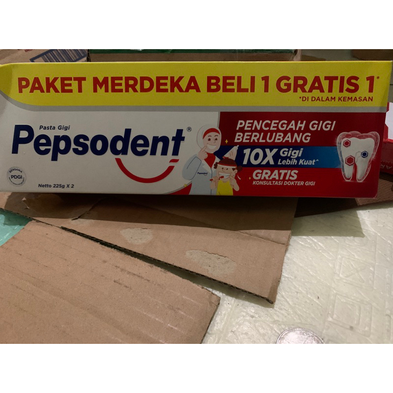 PEPSODENT HEBRAL COMPLETE BELI 1 GRATIS 1