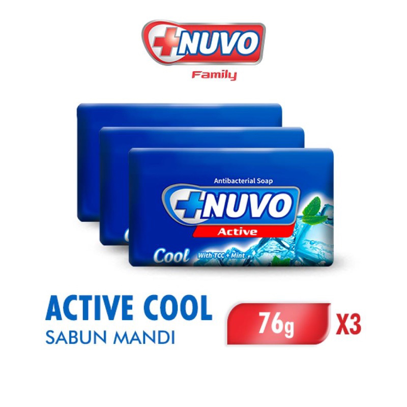 Sabun Nuvo 3 Pcs