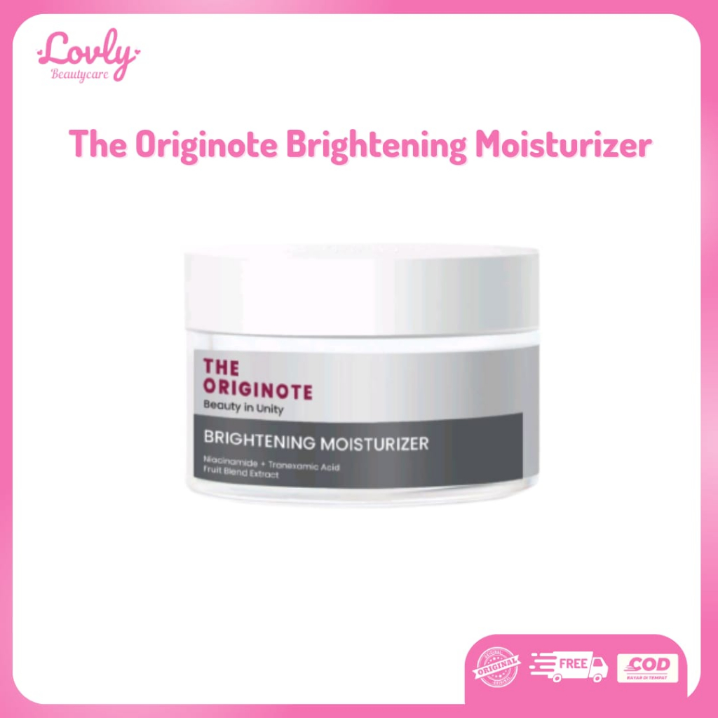 [READY] The Originote Brightening Moisturizer