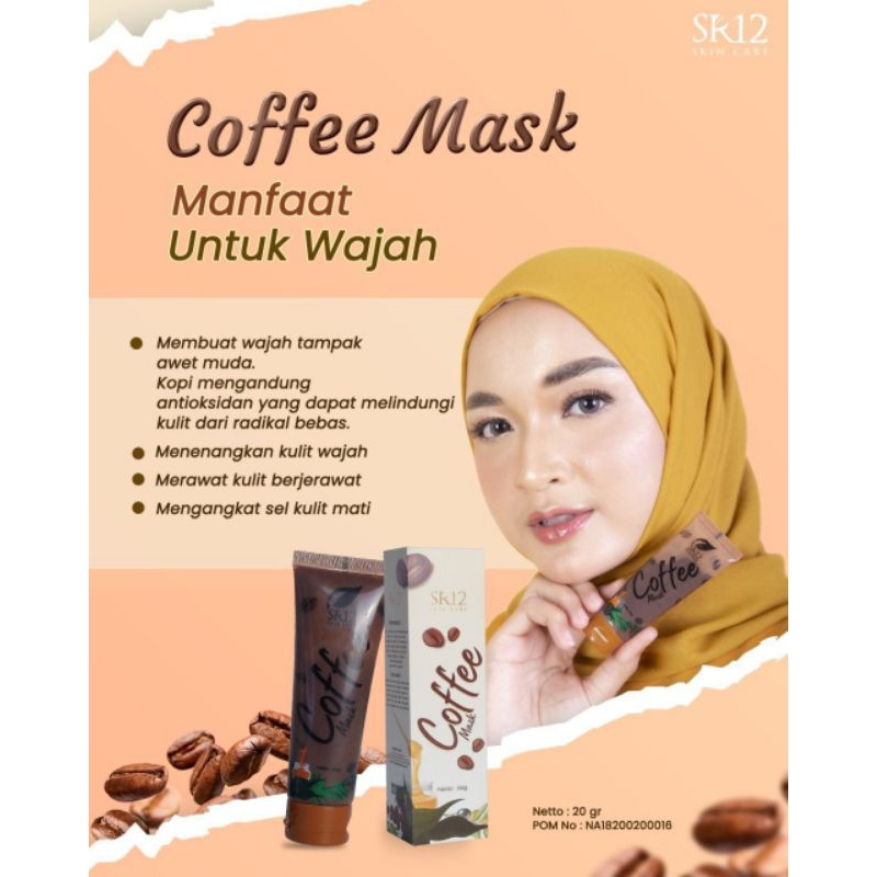 BISA COD ✓ COFFEE MASK / 100% NATURAL PEELING