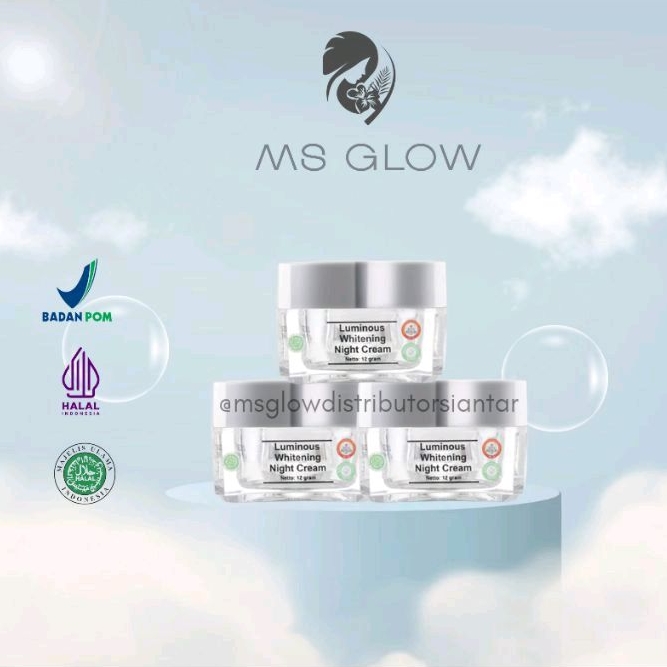 LUMINOUS NIGHT CREAM MS GLOW