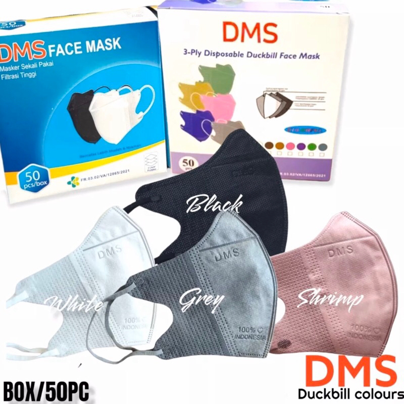MASKER DUCKBILL DMS 3PLY