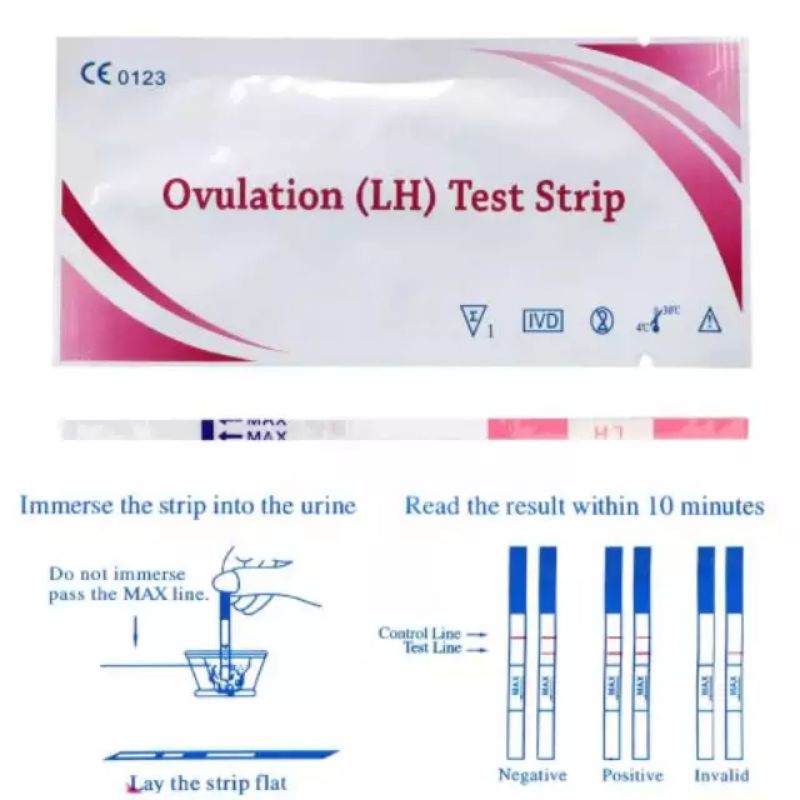 1box tes ovulasi / tes ovulation