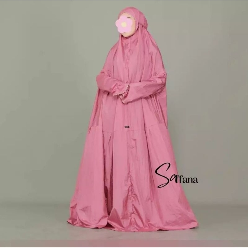 mukena terusan 2in1