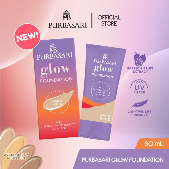 Purbasari Glow Foundation 30ml