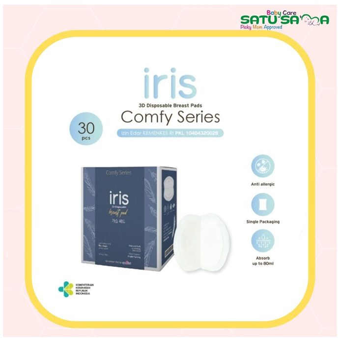 DISPOSABLE BREAST PADS COMFY (IRIS)