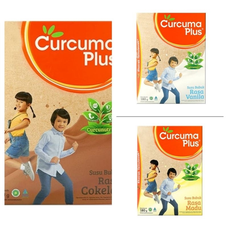 Curcuma plus susu bubuk