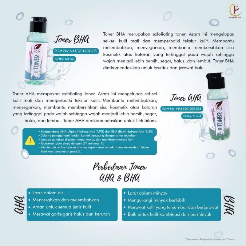 Toner AHA/BHA SR12