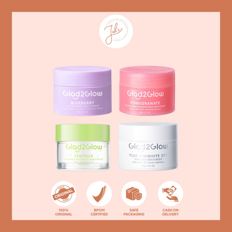 (JULS GOODS) Glad2Glow Moisturizer Series