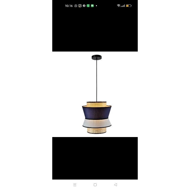 lampu gantung tier caping (CuO)