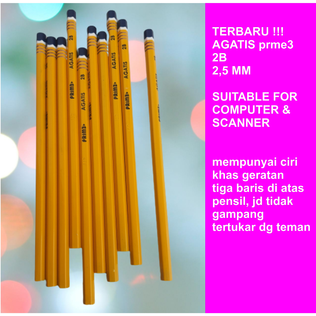 pensil 2B prim3 agatis