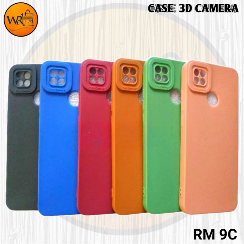Casing Softcase Xiaomi Redmi 9A Redmi 9C Candy Macaron Pro Camera