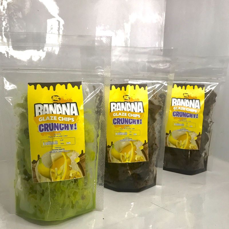 kripik pisang coklat lumer