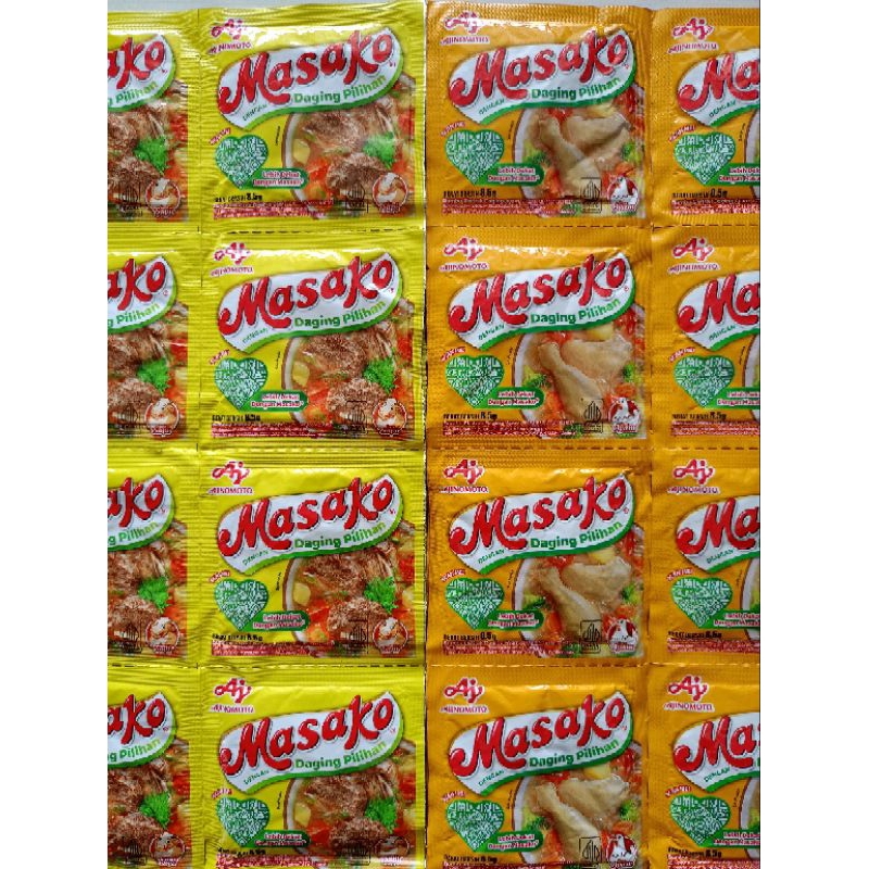 masako sapi / ayam renceng (12 sachet)
