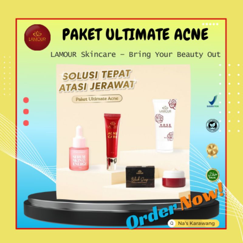 PAKET  ULTIMATE ACNE by LAMOUR