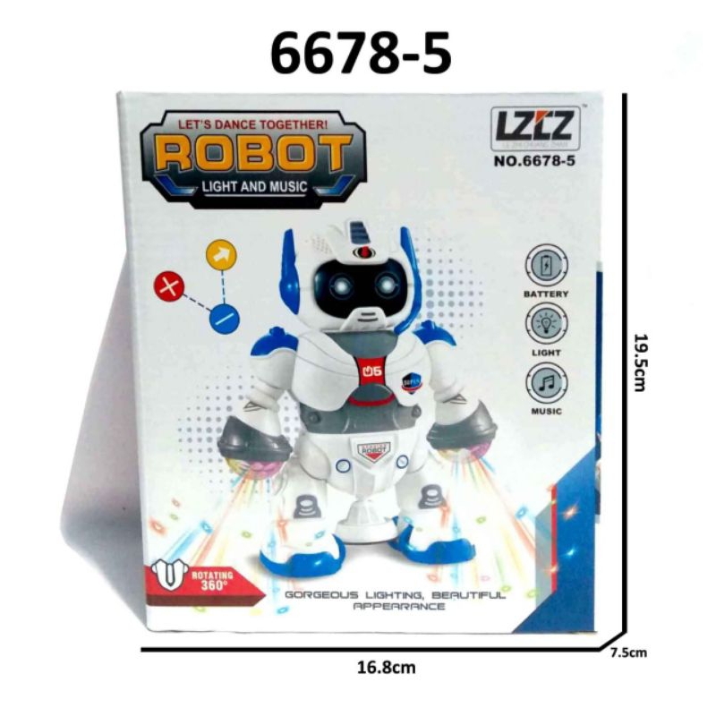 Mainan Anak Robot Dance b/o