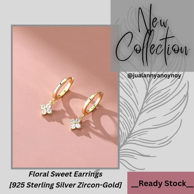 Anting-Anting Bentuk Bunga