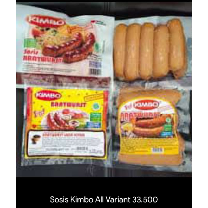 Sosis Kimbo All Variant