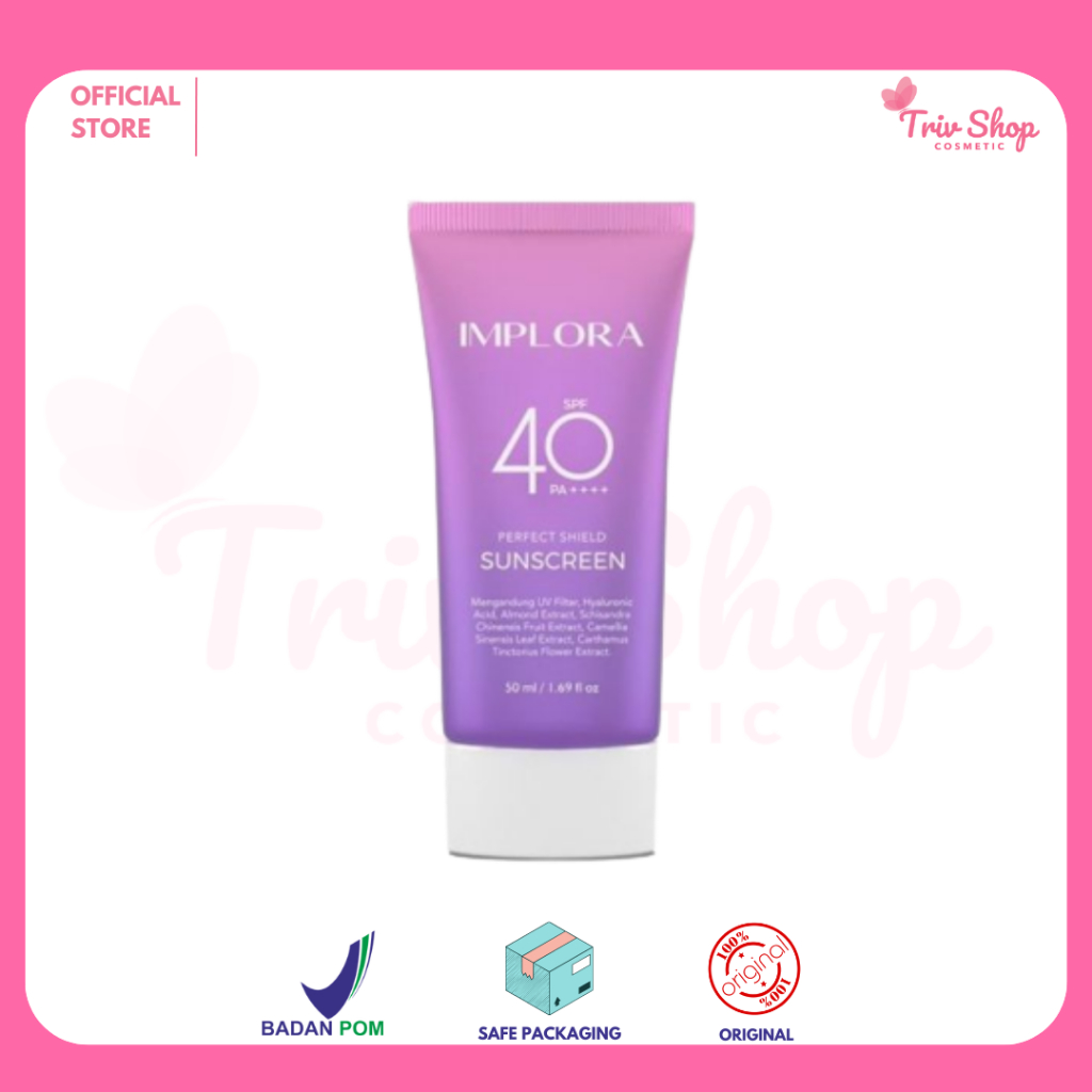 Trivshop - IMPLORA Perfect Shield Sunscreen SPF40 PA++++
