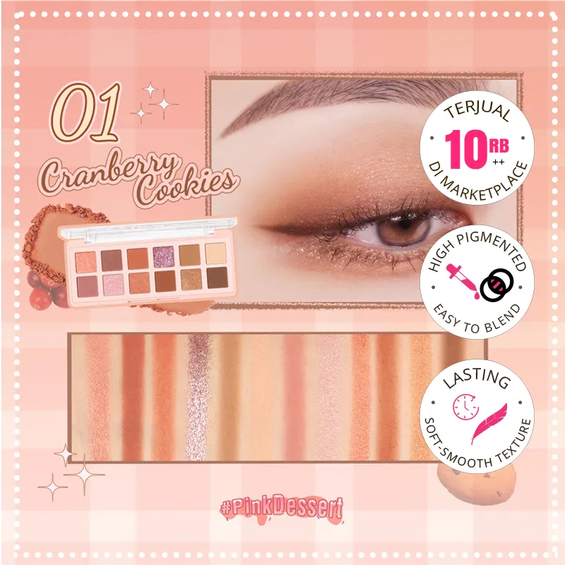 PINKFLASH PRO TOUCH EYESHADOW PALETTE PF-E15 80gr- 01