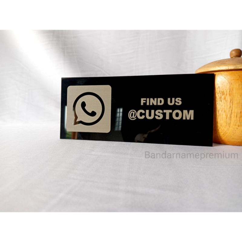 sign akrilik custom