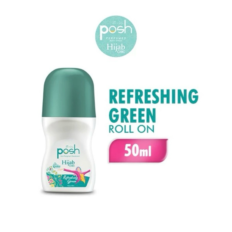 Posh Hijab Chic Roll On Refreshing Green