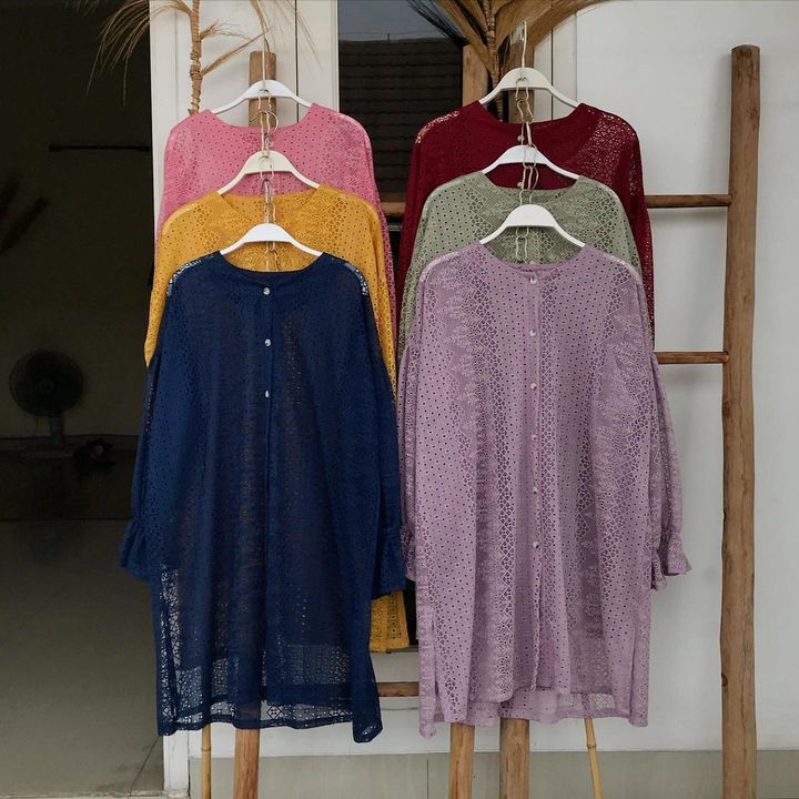 BROCAD*BELL TUNIC