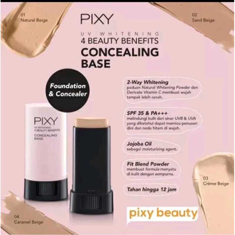Pixy Concealing Base SPF35 & PA+++