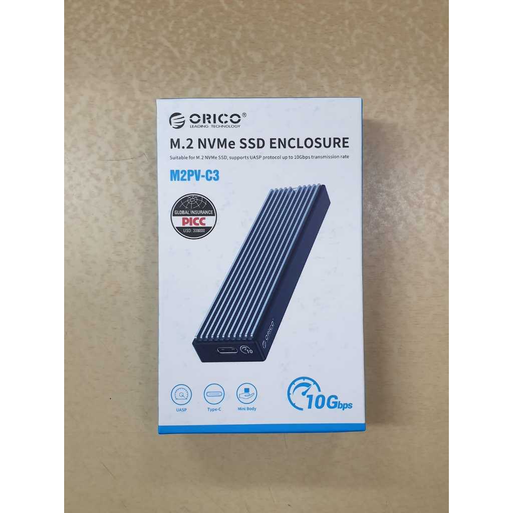 Orico Case Casing NVMe USB 3.0 M2PV-C3